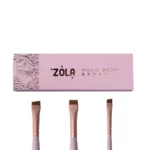 zola-nabor-kystei-dlia-okrashyvanyia-brovei-magic-brow-brush-svetlo-rozovyi-46851818292511
