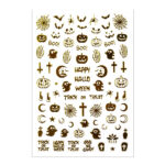 naklejki-do-paznokci-cienkie-samoprzylepne-halloween-r233-zlote