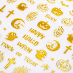 naklejki-do-paznokci-cienkie-samoprzylepne-halloween-r233-zlote